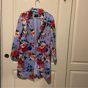 Tahari Floral Coat